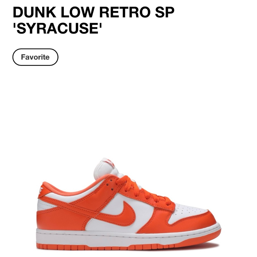Nike Dunk Low Syracuse - Picture 9 of 9